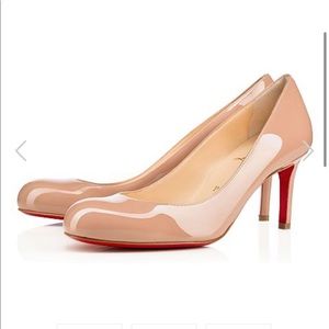 Christian Louboutin Simple Pump - Size 37.5